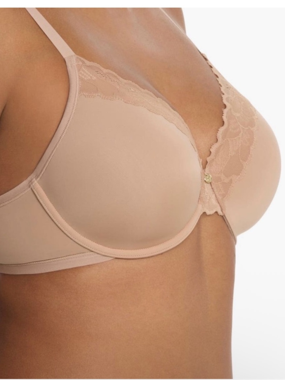 Natori 32DDD Lace-Trim Bra - Picture 3 of 7